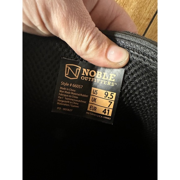 Noble Outfitters Muds High Women's Black Waterproof Rubber Riding Boots - Picture 6 of 7